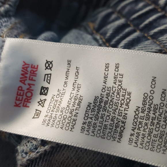 BDG Urban Blaine Cargo skate Nwt Outfitters Cargo trousers - blue W24 L32 - Picture 12 of 12